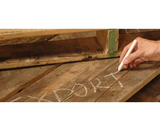 Мелок восковой Markal FM.120 Industrial Crayon [M44010400] (синий, от -20°С до +50°С, 120x11 мм) фотография 2