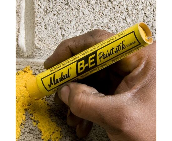 Маркер промышленный универсальный Markal B-E Paintstik [M080620] (белый, 17 мм) фотография 2