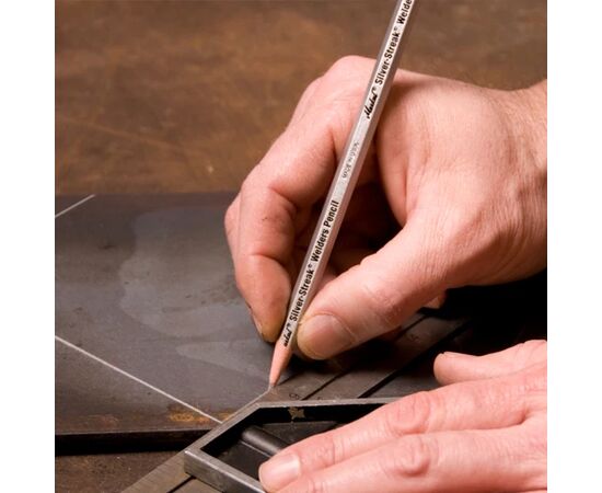 Карандаш Markal Silver-Streak [M96101] для сварщика (серебряный, огнестойкий) фотография 2