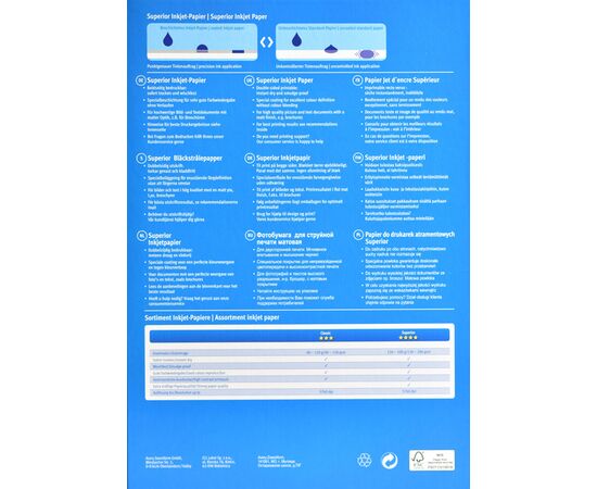 Высококачественная бумага [2583] двухсторонняя матовая для струйных принтеров А4, 170 г/м² фотография 2