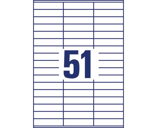 Самоклеящиеся этикетки [3420] (70x16.9 мм) фотография 2