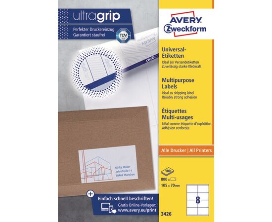 Самоклеящиеся этикетки [3426] (105x70 мм) фотография 3