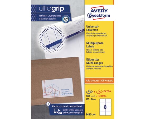 Самоклеящиеся этикетки [3427-200] ( 105x74 мм) фотография 3