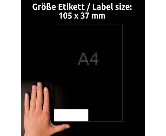 Самоклеящиеся этикетки [3484-200] ( 105x37 мм) фотография 6