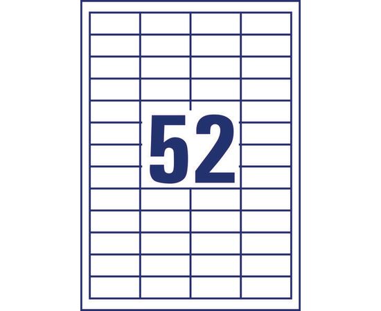 Самоклеящиеся этикетки [3650] (48х21 мм) фотография 2