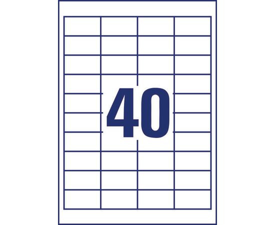 Самоклеящиеся этикетки [3657-200] ( 48.5x25.4 мм, QP) фотография 2