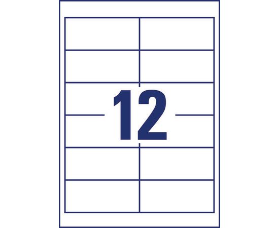 Самоклеящиеся этикетки [3659] (97x42.3 мм, QP) фотография 2