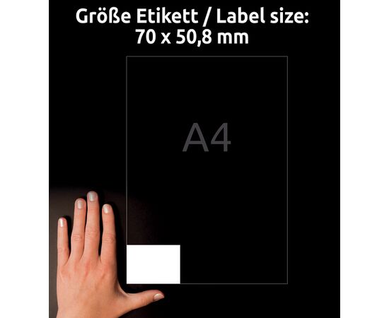 Самоклеящиеся этикетки [3669] (70x50.8 мм) фотография 6