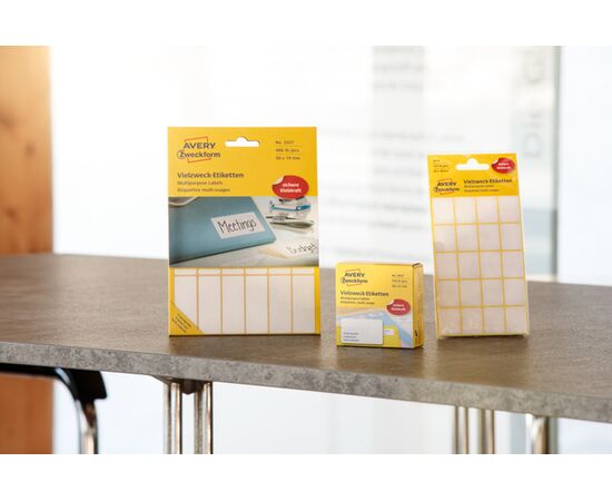 Самоклеящиеся этикетки [3833] в диспенсере для оформления от руки (белые, 50х19 мм) фотография 7