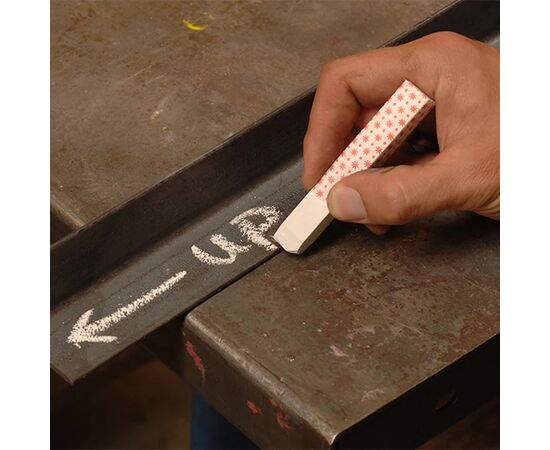 Мелок индустриальный Markal FM.213 White Chalk [M44060100] (белый, 90х13х13 мм) фотография 2