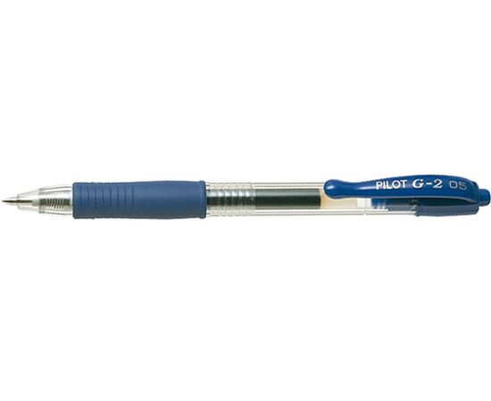 Автоматическая шариковая ручка с гелевым типом чернил PILOT BL-G2-5-L G2 синяя 0.5 мм