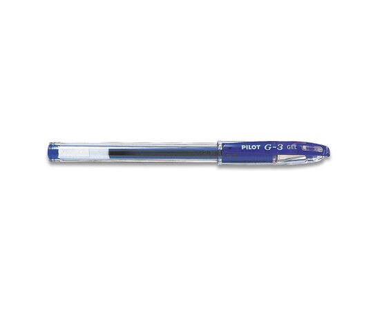 Шариковая ручка с гелевым типом чернил PILOT BLN-G3-38-L G3 синяя 0.38 мм
