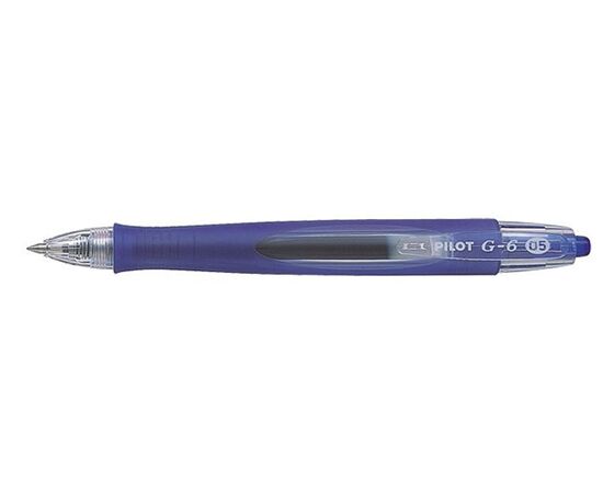 Автоматическая шариковая ручка с гелевым типом чернил PILOT BL-G6-5-L G6 синяя 0.5 мм