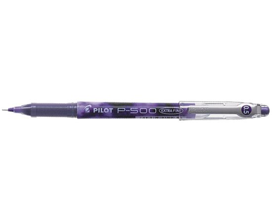 Одноразовая шариковая ручка с новым типом гелевых чернил PILOT BL-P50-V P-500 фиолетовая 0.5 мм