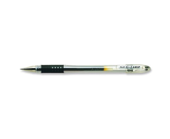Шариковая ручка с гелевым типом чернил PILOT BLGP-G1-5-B G1 Grip черная 0.5 мм