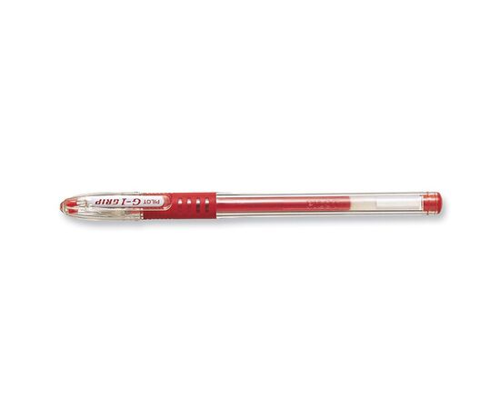 Шариковая ручка с гелевым типом чернил PILOT BLGP-G1-5-R G1 Grip красная 0.5 мм
