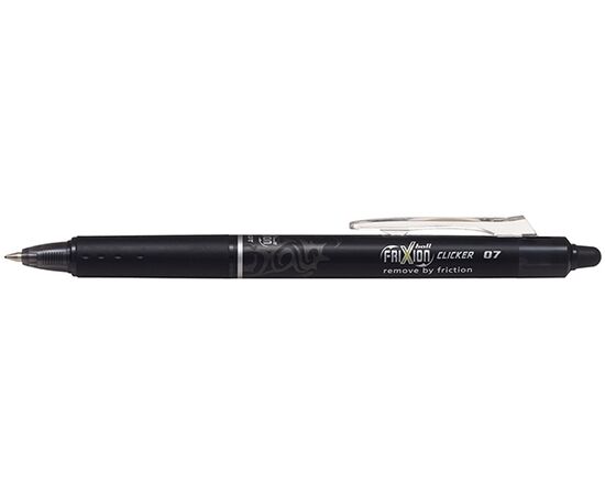 Автоматическая стираемая шариковая ручка PILOT BLRT-FR-7-B FriXion Clicker черная 0.7 мм