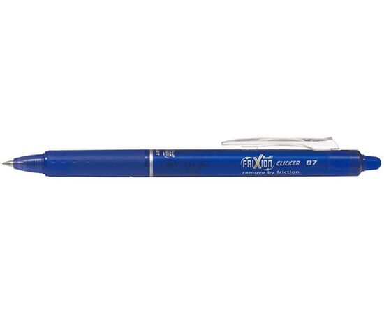Автоматическая стираемая шариковая ручка PILOT BLRT-FR-7-L FriXion Clicker синяя 0.7 мм