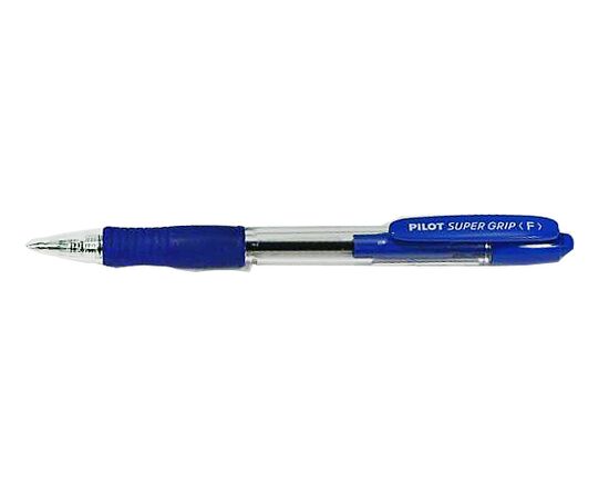Автоматическая шариковая ручка PILOT BPGP-10R-F-L Super Grip синяя 0.7 мм