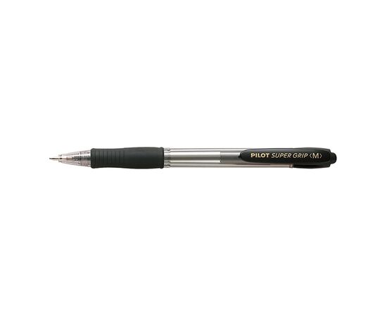 Автоматическая шариковая ручка PILOT BPGP-10R-M-B Super Grip черная 1.0 мм