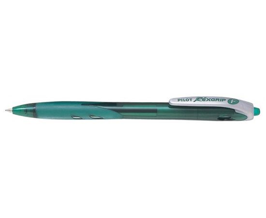 Автоматическая шариковая ручка PILOT BPRG-10R-F-G Rex Grip зеленая 0.7 мм