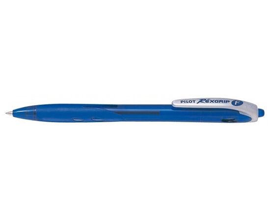 Автоматическая шариковая ручка PILOT BPRG-10R-F-L Rex Grip синяя 0.7 мм