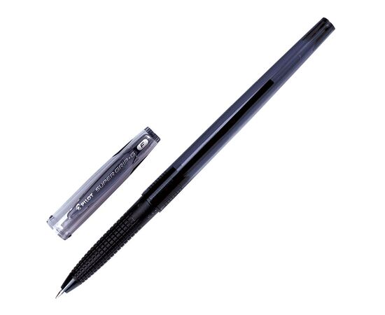 Шариковая ручка Pilot BPS-GG-F-B Super Grip черная 0.7 мм
