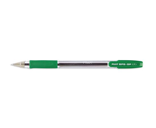 Шариковая ручка Pilot BPS-GP-F-G зеленая 0.7 мм