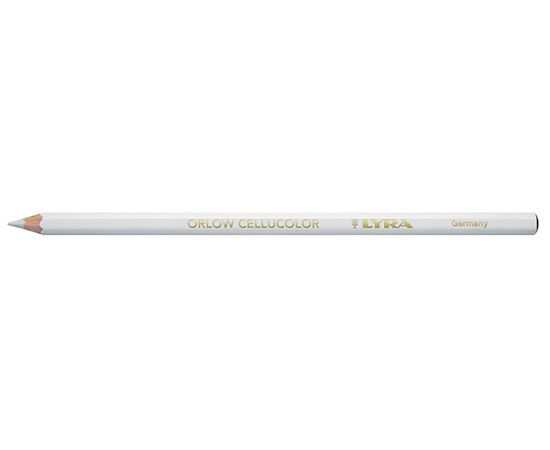 Карандаш LYRA Orlow Cellucolor [L2940001] для стекла и гладких поверхностей (белый)