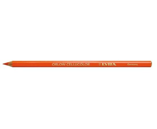 Карандаш LYRA Orlow Cellucolor [L2940013] для стекла и гладких поверхностей (оранжевый)