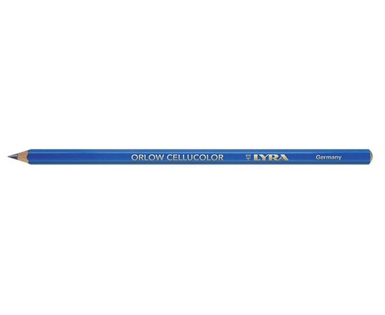 Карандаш LYRA Orlow Cellucolor [L2940051] для стекла и гладких поверхностей (синий)