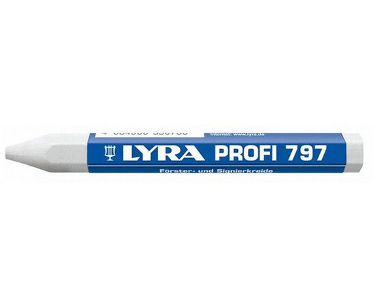 Маркировочный мелок Lyra [L4870001] для древесины (белый)