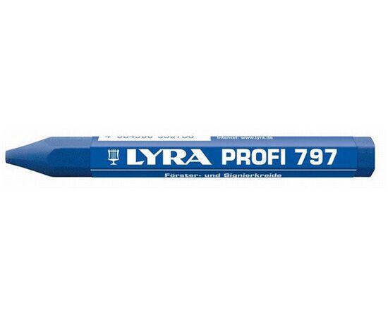 Маркировочный мелок Lyra [L4870051] для древесины (синий)