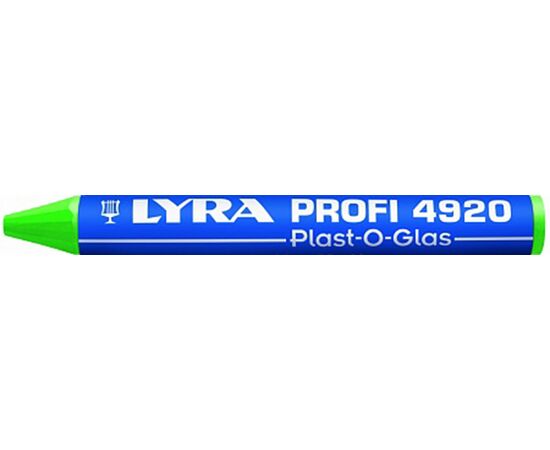Мелок Lyra [L4920059] для стекла и гладких поверхностей (зеленый, Ø9.5 мм)