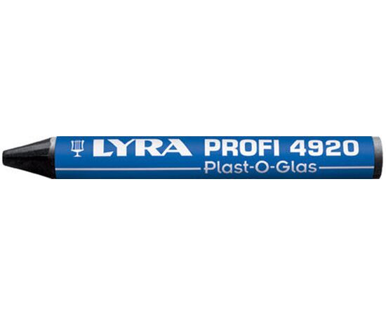 Мелок Lyra [L4920099] для стекла и гладких поверхностей (черный, Ø9.5 мм)
