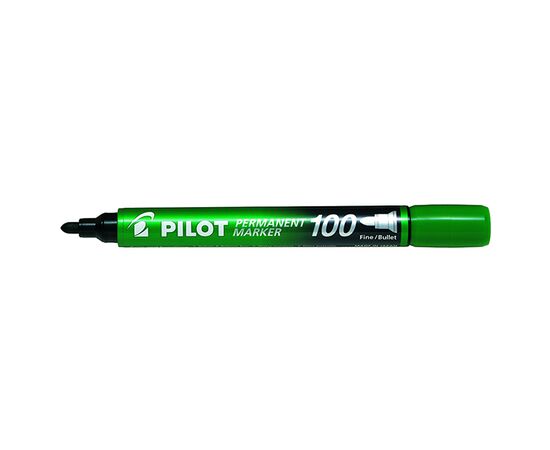 Маркер перманентный PILOT SCA-100-G с зелеными чернилами
