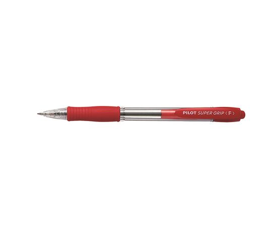 Автоматическая шариковая ручка PILOT BPGP-10R-F-R Super Grip красная 0.7 мм