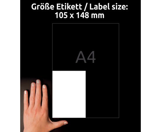 Самоклеящиеся этикетки [6120] (105х148 мм) фотография 6