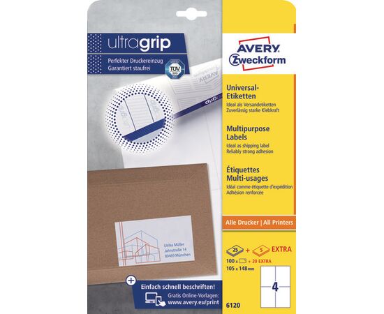 Самоклеящиеся этикетки [6120] (105х148 мм) фотография 3