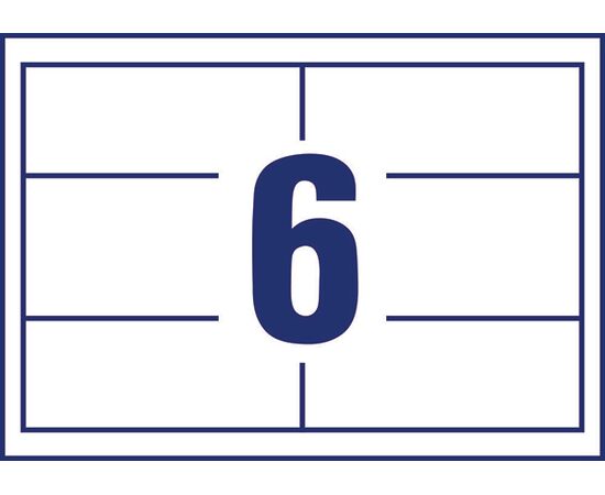 Самоклеящиеся этикетки [6132] (97x42.3 мм, QP) фотография 2