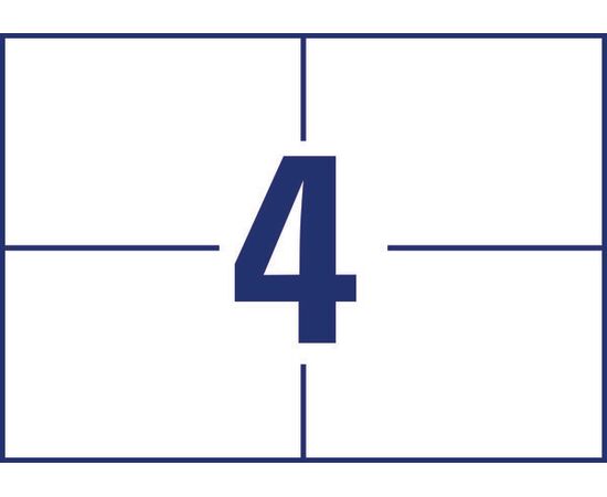 Самоклеящиеся этикетки [6133] (105x74 мм) фотография 2