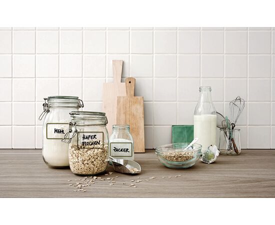 Самоклеящиеся этикетки Living [62003] для кухни (прозрачные, 45.7х73 мм) фотография 5