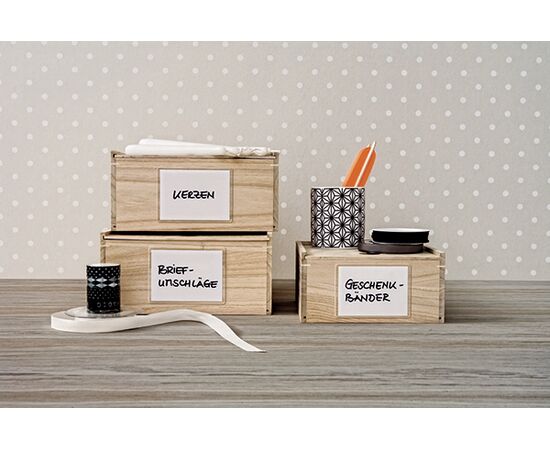 Самоклеящиеся карманы Living [62015] с вкладышем (белые, 105x76 мм) фотография 5