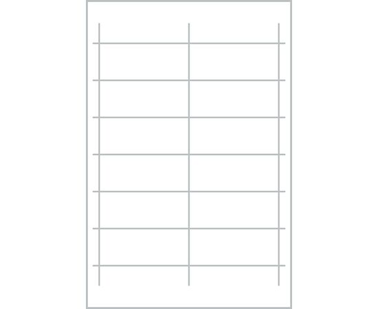 Металлические ярлыки Living [62021] (серебристые, 27x54 мм) фотография 2