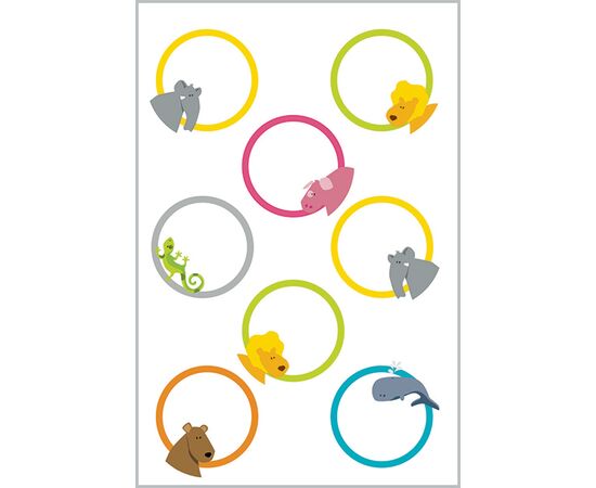 Этикетки самоклеящиеся Living [62034] для игрушек (Ø37 мм) фотография 2