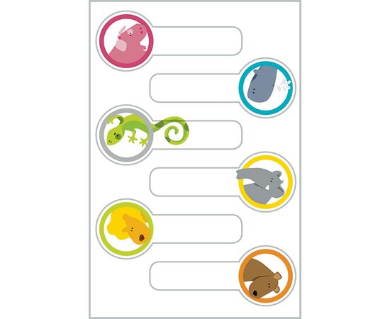 Закладки Living детские [62040] (28.4x69.5 мм) фотография 2