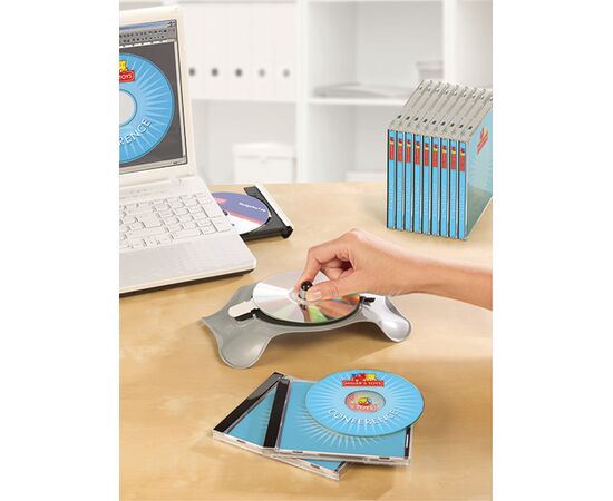 Набор этикеток [6407] для CD (белые, Ø117 мм) фотография 2