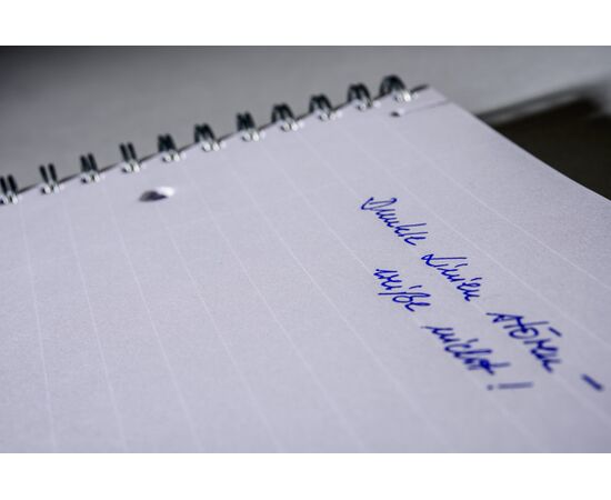 Блокнот Notizio [7010] в линейку (серый, А5, 80 листов) фотография 4