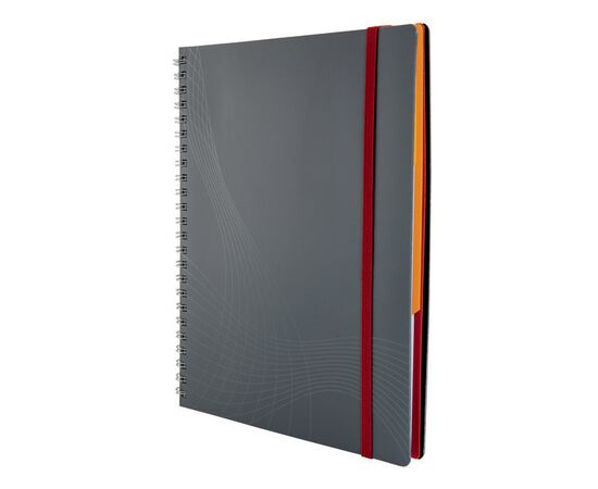 Блокнот Notizio [7015] в клетку (серый, А5, 90 листов) фотография 3