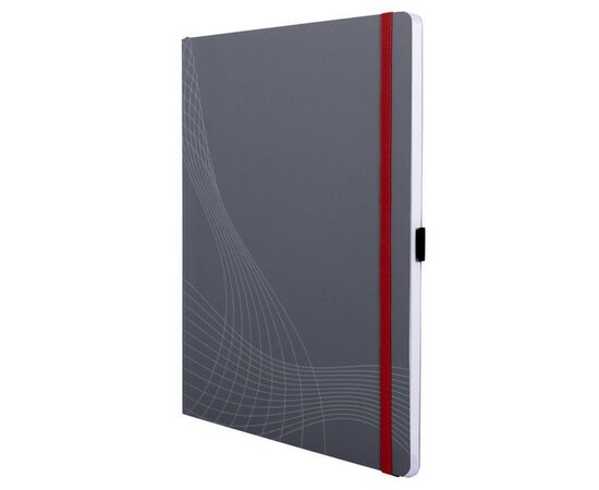 Блокнот Notizio [7021] в клетку (серый, А4, 80 листов) фотография 3